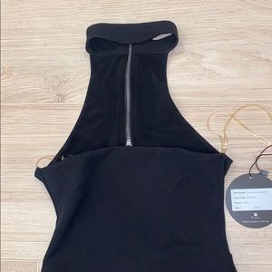 Nookie cosmopolitan midi dress black size s NWT